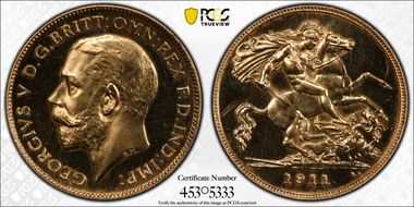 1911 1/2 Sov S-4006 PR64CAM