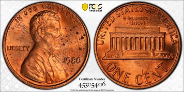 1980 1C DDO, FS-101 MS63RD