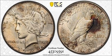 1935 $1 MS65