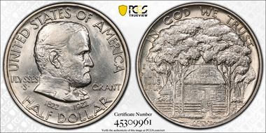 1922 50C Grant MS64