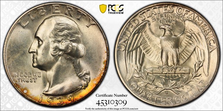 Cert 45310309 - Coin Image