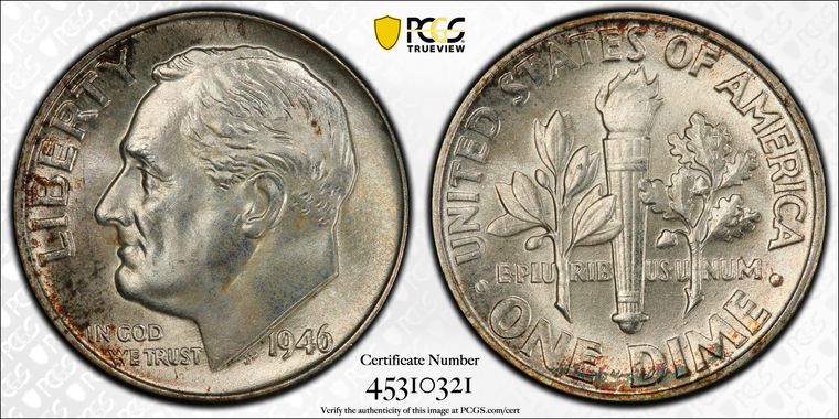 Cert 45310321 - Coin Image