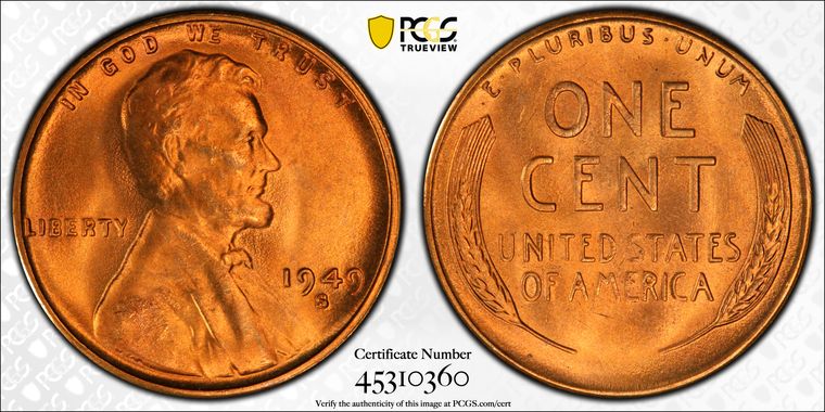 Cert 45310360 - Coin Image