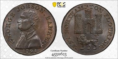 1794 Tk 1/2D DH-1 Northamptonshire Northampton MS65BN