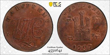 1797 Tk 1/2D DH-20 Staffordshire, Stafford N1BN