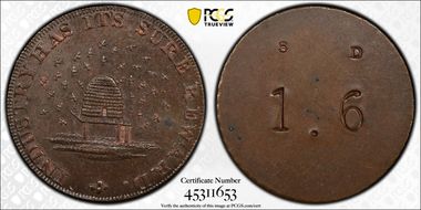 (c.1790) Tk 18D DH-3 Warwickshire Birmingham MS63BN