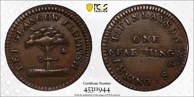 (c.1790) Tk 1/4D DH-29 Lanarkshire MS62BN