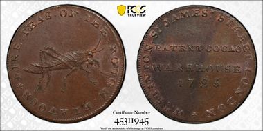 1795 Tk 1/2D DH-904 Middlesex, Stinton's MS62BN