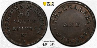 (c.1790) Tk 1/4D DH-76 Lothian, Dickson's AU53BN