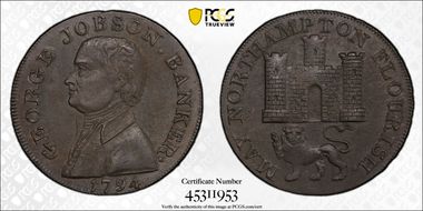 1794 Tk 1/2D DH-1 Northamptonshire Northampton AU58BN