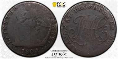 1804 Tk 1/2D DH-6 Drogheda G6BN