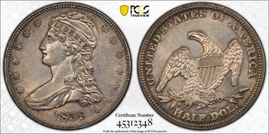 1839 50C GR-5 AU55