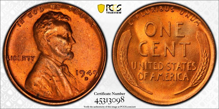 Cert 45313098 - Coin Image