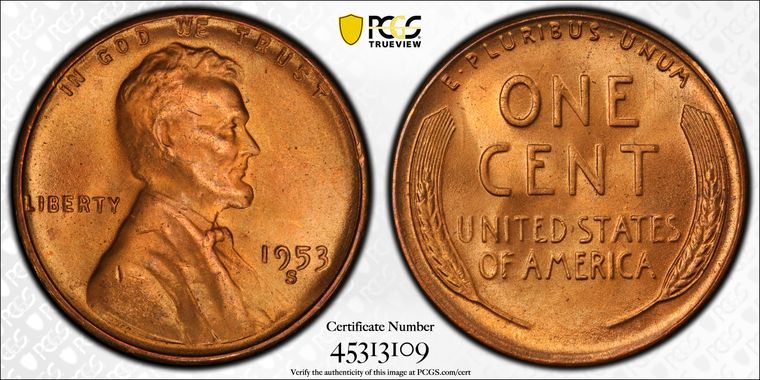 Cert 45313109 - Coin Image