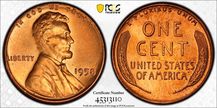 Cert 45313110 - Coin Image