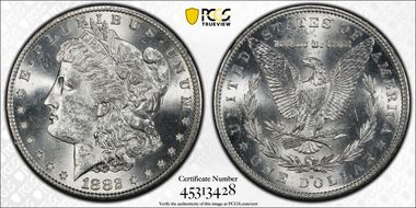 1882-S $1 MS63