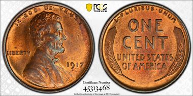 1917 1C MS64RB