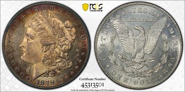 1879-S $1 Reverse of 1878 N1