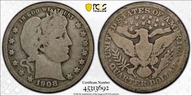 1908-O 25C G4