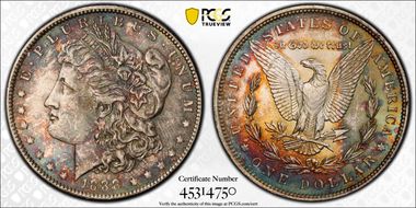 1888 $1 MS62