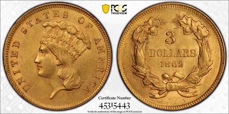 Cert 45315443 - Coin Image