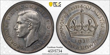 1938 Crown KM-34  Ag N1