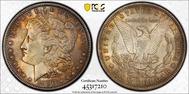 1896 $1 MS63
