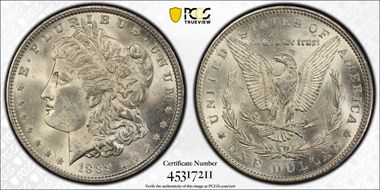 1889 $1 MS63