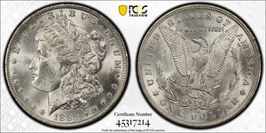 1885-O $1 MS63