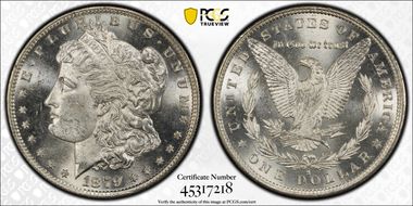 1879-S $1 MS63