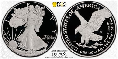 2022-W  $1 Silver Eagle PR70DCAM