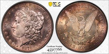 1878-S $1 MS64