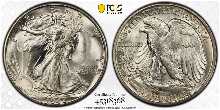 Cert 45318368 - Coin Image