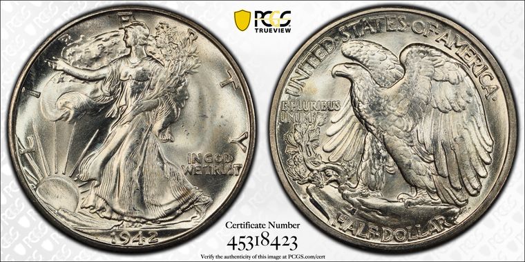 Cert 45318423 - Coin Image