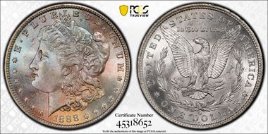 1888-O $1 MS65