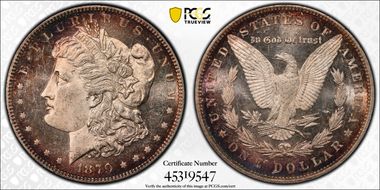 1879 $1 MS63PL