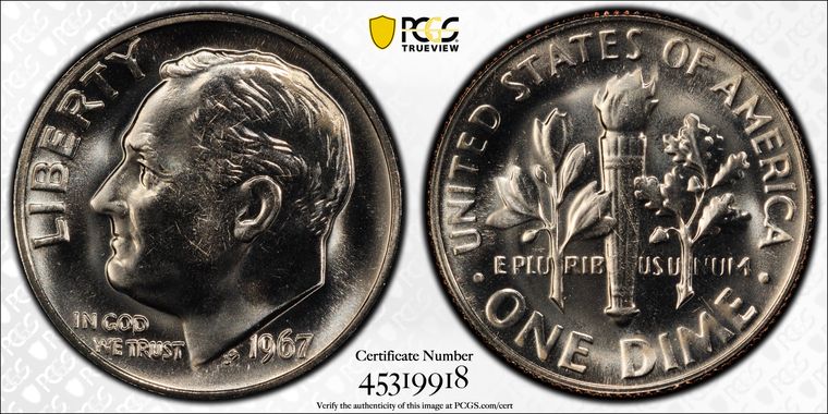 Cert 45319918 - Coin Image