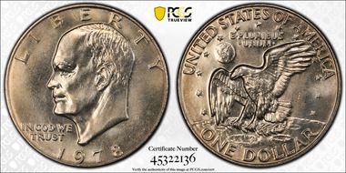 1978 $1 MS65