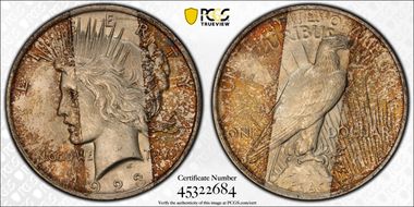 1923 $1 MS62