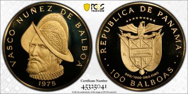 1975-FM 100 B Birth of Balboa PR69DCAM