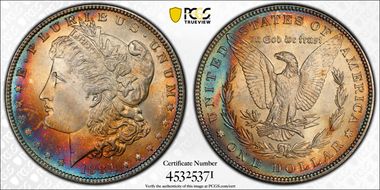 1884 $1 MS67