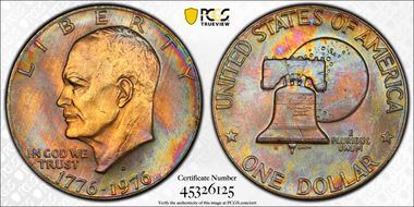 1976-D $1 Type 2 MS65