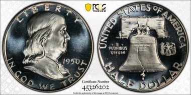 1950 50C PR65