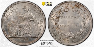 1922-H Piastre Lec-299 MS61