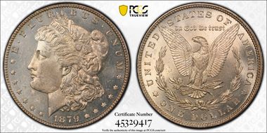 1879 $1 MS63