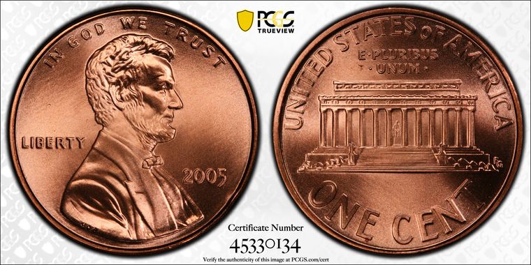 Cert 45330134 - Coin Image