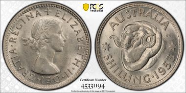 1953(m) Shil MS64
