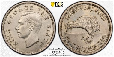 1950 Florin KM-18 MS63