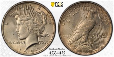 1924 $1 AU55