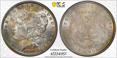 1886 $1 MS62